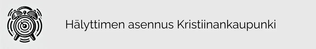 Hälyttimen asennus Kristiinankaupunki